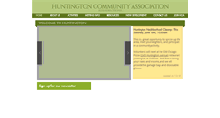 Desktop Screenshot of huntingtononline.org